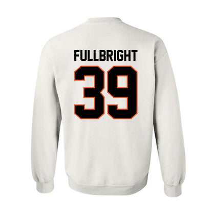 Oklahoma State - NCAA Football : Draden Fullbright - Classic Shersey Crewneck Sweatshirt-1