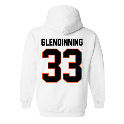 Oklahoma State - NCAA Baseball : Lucas Glendinning - Classic Shersey Hooded Sweatshirt-1