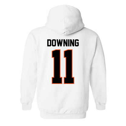 Oklahoma State - NCAA Softball : Preslee Downing - Classic Shersey Hooded Sweatshirt-1
