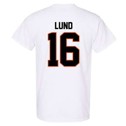Oklahoma State - NCAA Baseball : Ethan Lund - Classic Shersey T-Shirt-3