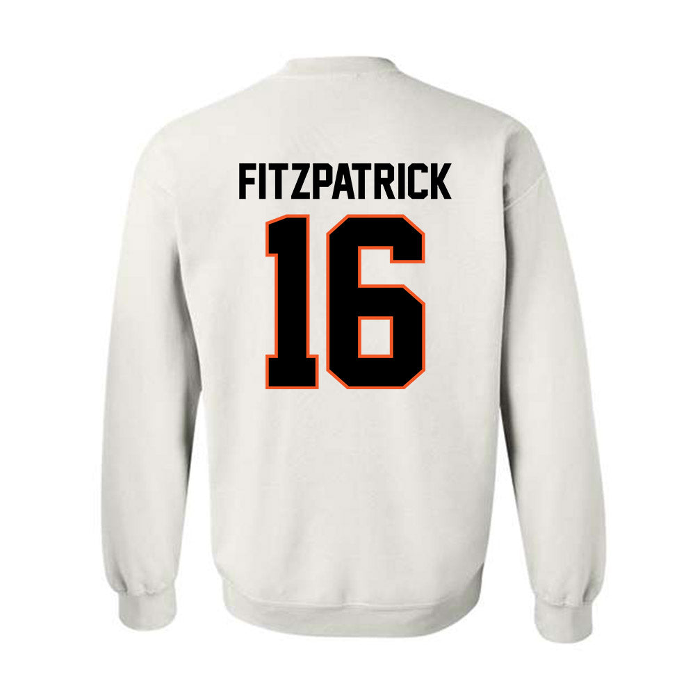 Oklahoma State - NCAA Football : Christian Fitzpatrick - Classic Shersey Crewneck Sweatshirt-1