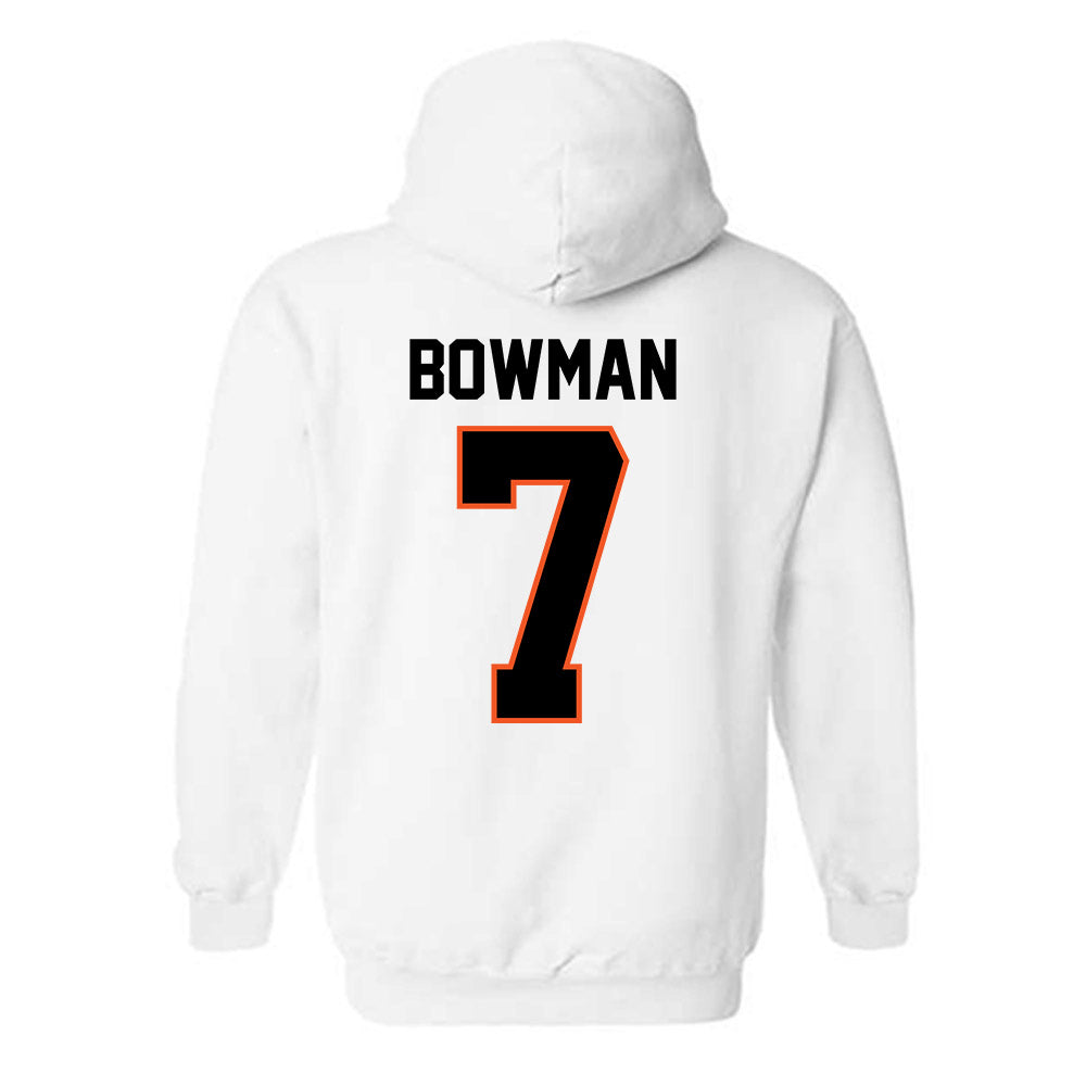 Oklahoma State - NCAA Football : Alan Bowman - Classic Shersey Hooded Sweatshirt