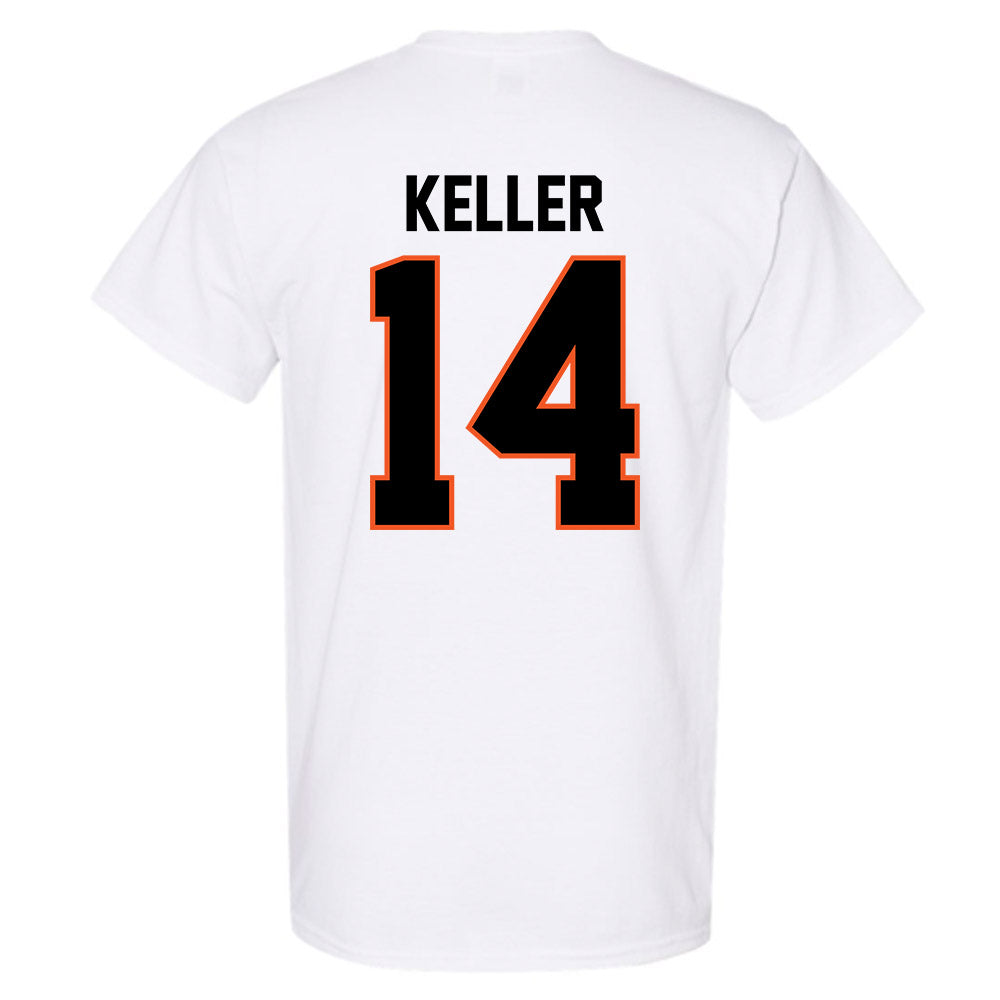 Oklahoma State - NCAA Men's Basketball : Jamyron Keller - Classic Shersey T-Shirt-3