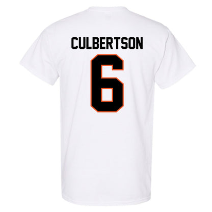 Oklahoma State - NCAA Baseball : Drew Culbertson - Classic Shersey T-Shirt-3