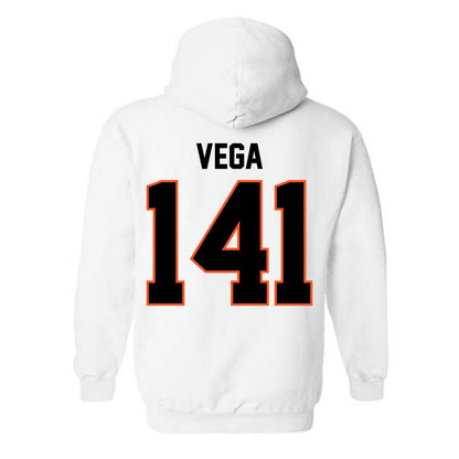 Oklahoma State - NCAA Wrestling : Sergio Vega - Classic Shersey Hooded Sweatshirt-1
