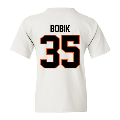 Oklahoma State - NCAA Men's Basketball : Jaxton Bobik - Classic Shersey Youth T-Shirt-3