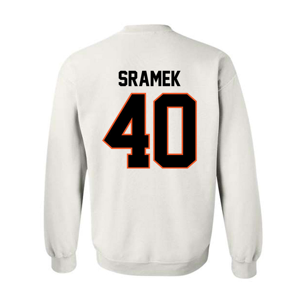 Oklahoma State - NCAA Baseball : Caden Sramek - Classic Shersey Crewneck Sweatshirt-1