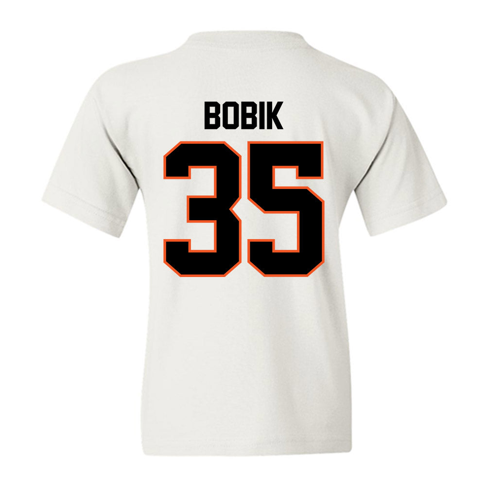 Oklahoma State - NCAA Men's Basketball : Jaxton Bobik - Classic Shersey Youth T-Shirt-2