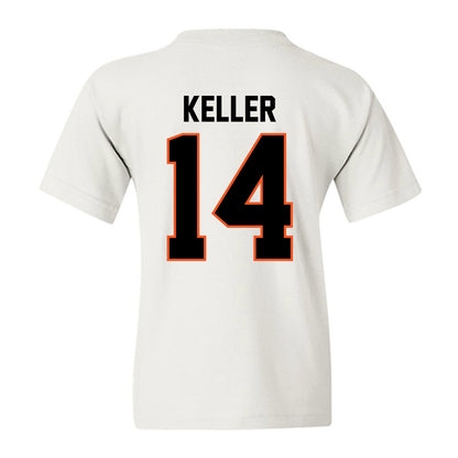 Oklahoma State - NCAA Men's Basketball : Jamyron Keller - Classic Shersey Youth T-Shirt-2