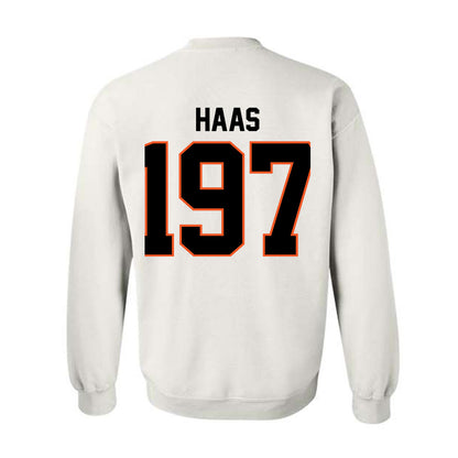 Oklahoma State - NCAA Wrestling : Kyle Haas - Classic Shersey Crewneck Sweatshirt