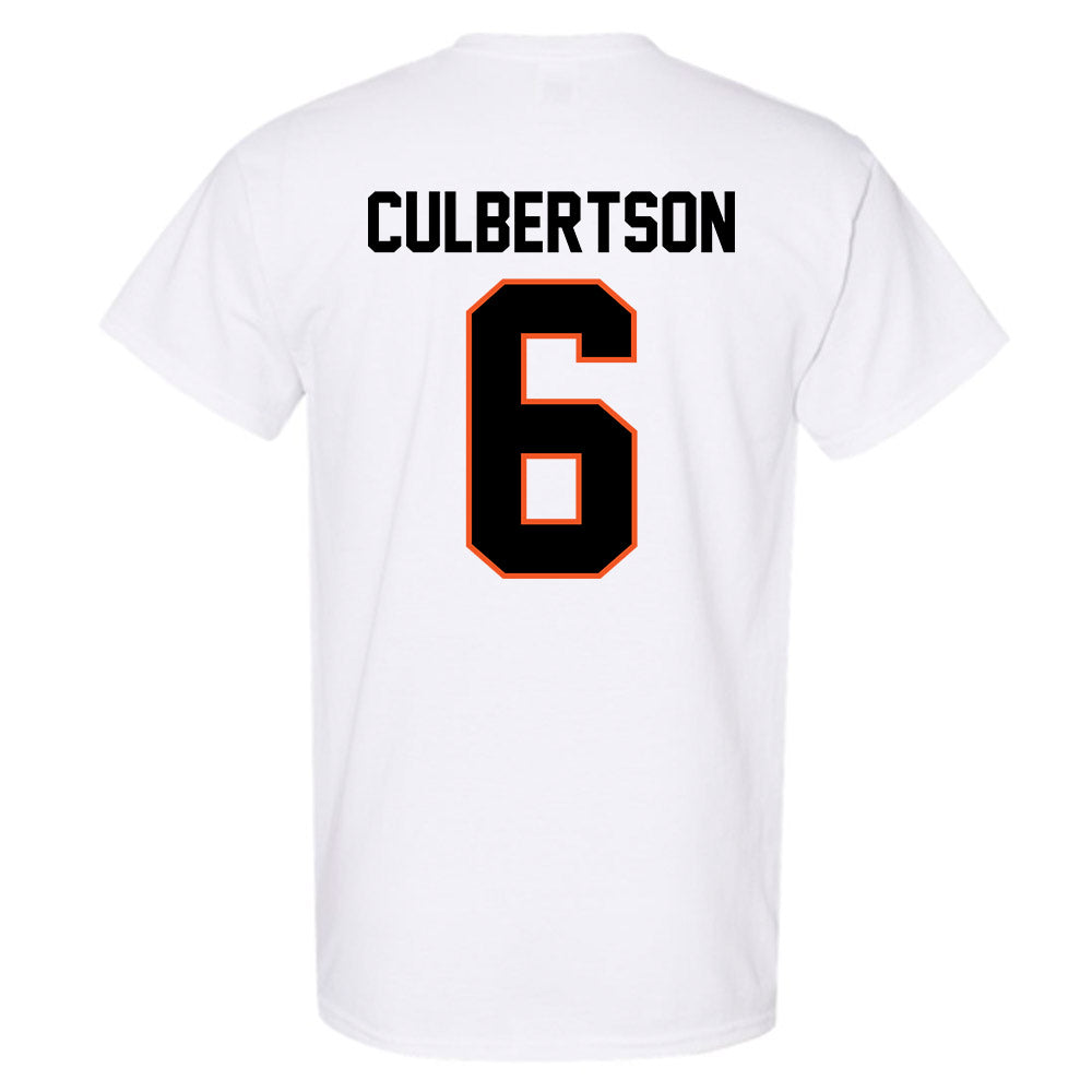 Oklahoma State - NCAA Baseball : Drew Culbertson - Classic Shersey T-Shirt-2