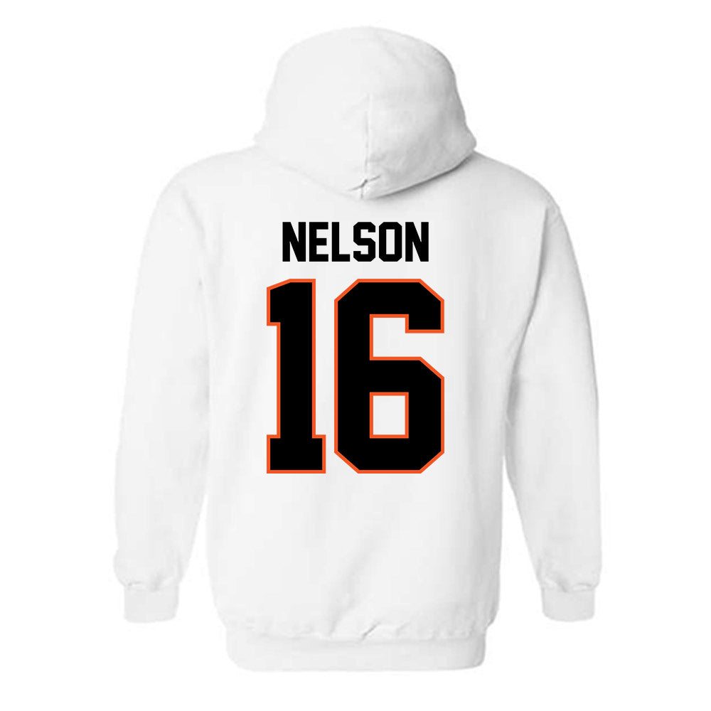 Oklahoma State - NCAA Football : Willie Nelson - Classic Shersey Hooded Sweatshirt