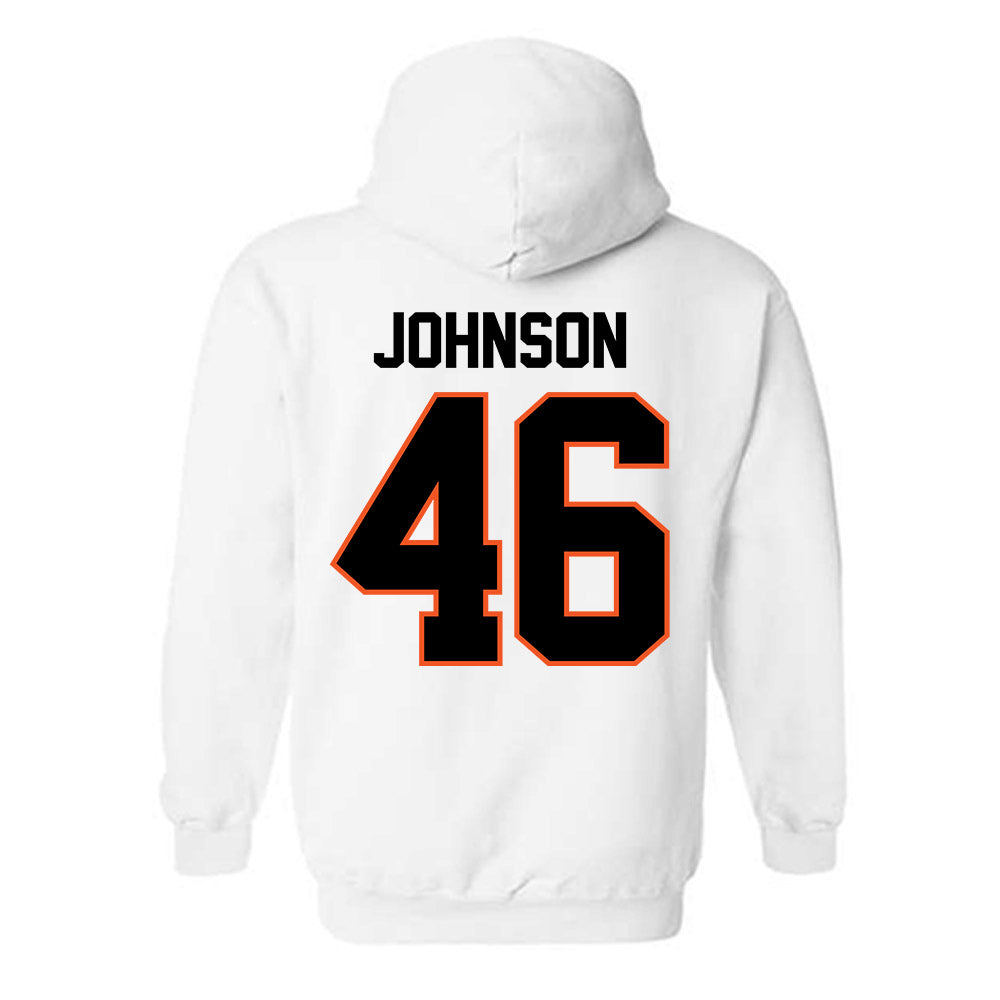 Oklahoma State - NCAA Football : Temerrick Johnson - Classic Shersey Hooded Sweatshirt