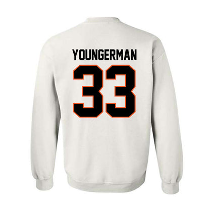 Oklahoma State - NCAA Baseball : Sean Youngerman - Classic Shersey Crewneck Sweatshirt-1