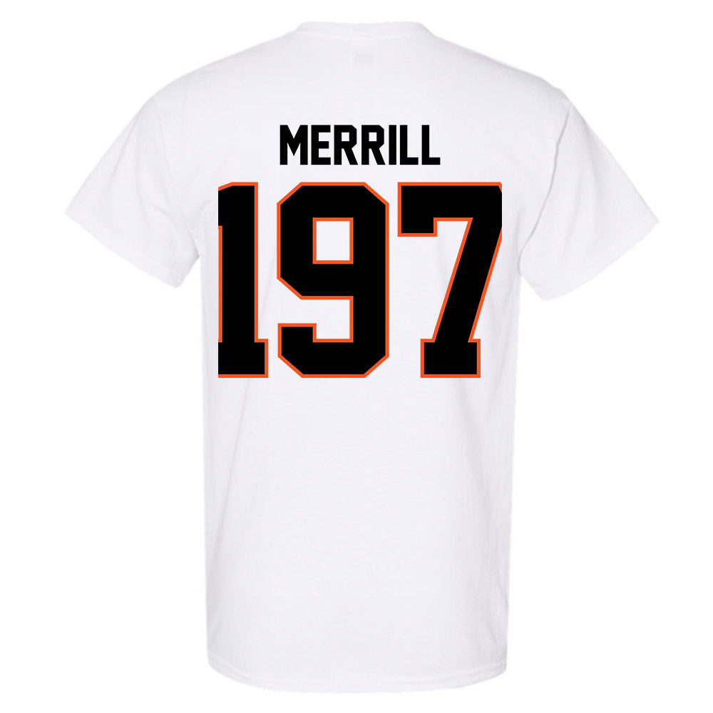 Oklahoma State - NCAA Wrestling : Cody Merrill - Classic Shersey T-Shirt-3