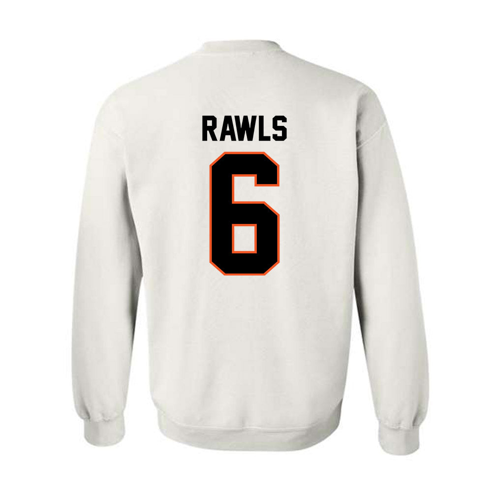 Oklahoma State - NCAA Football : Brandon Rawls - Classic Shersey Crewneck Sweatshirt-1
