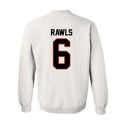Oklahoma State - NCAA Football : Brandon Rawls - Classic Shersey Crewneck Sweatshirt-1