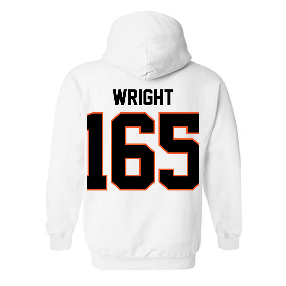 Oklahoma State - NCAA Wrestling : Jaxen Wright - Classic Shersey Hooded Sweatshirt