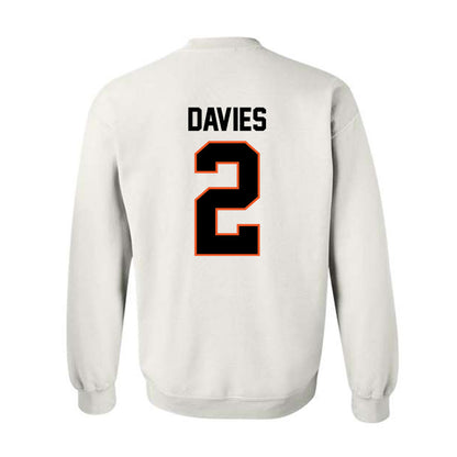 Oklahoma State - NCAA Football : Jaylin Davies - Classic Shersey Crewneck Sweatshirt-1