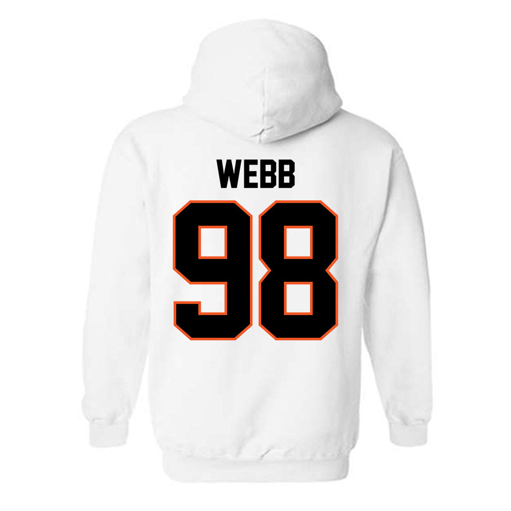 Oklahoma State - NCAA Football : Luke Webb - Classic Shersey Hooded Sweatshirt-1