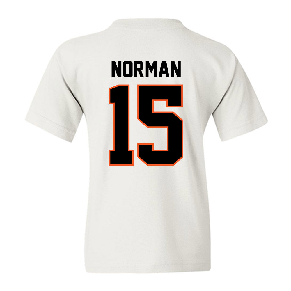 Oklahoma State - NCAA Baseball : Sebastian Norman - Classic Shersey Youth T-Shirt-1