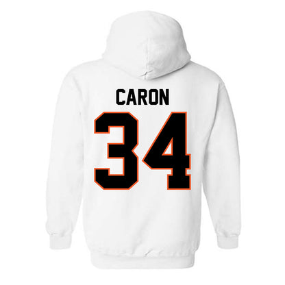 Oklahoma State - NCAA Men's Basketball : Tyler Caron - Classic Shersey Hooded Sweatshirt