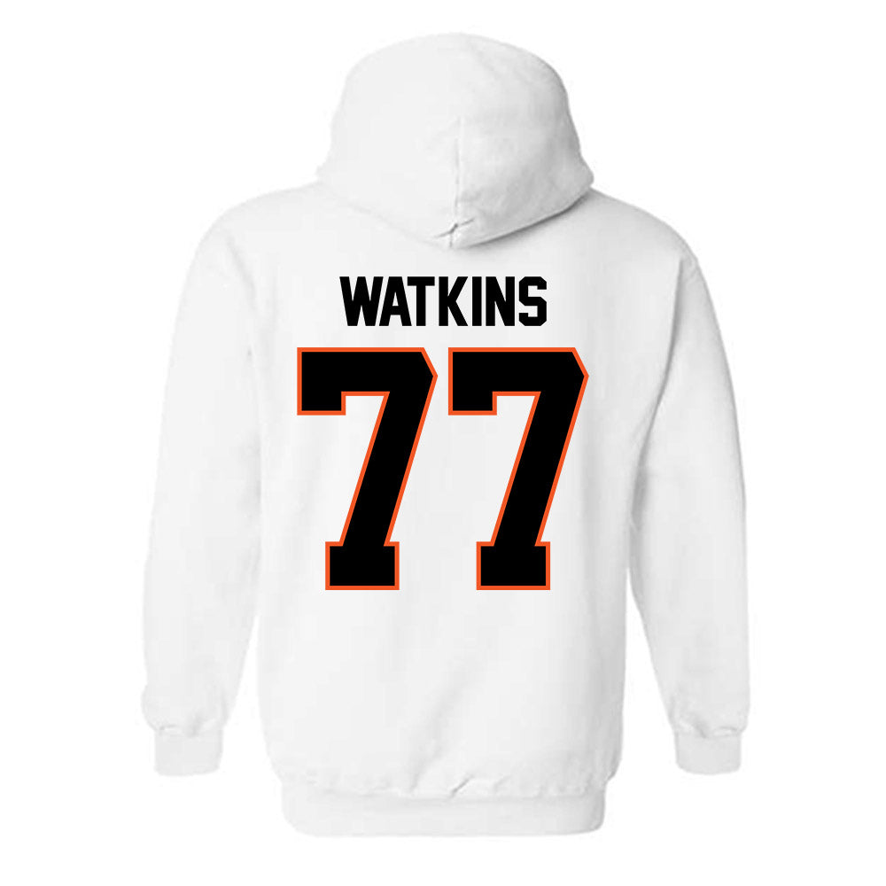 Oklahoma State - NCAA Baseball : Hunter Watkins - Classic Shersey Hooded Sweatshirt-1