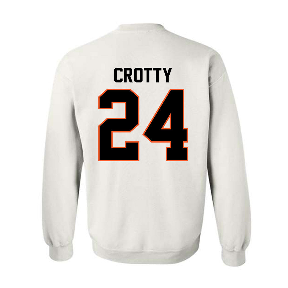 Oklahoma State - NCAA Men's Basketball : Ryan Crotty - Classic Shersey Crewneck Sweatshirt-1