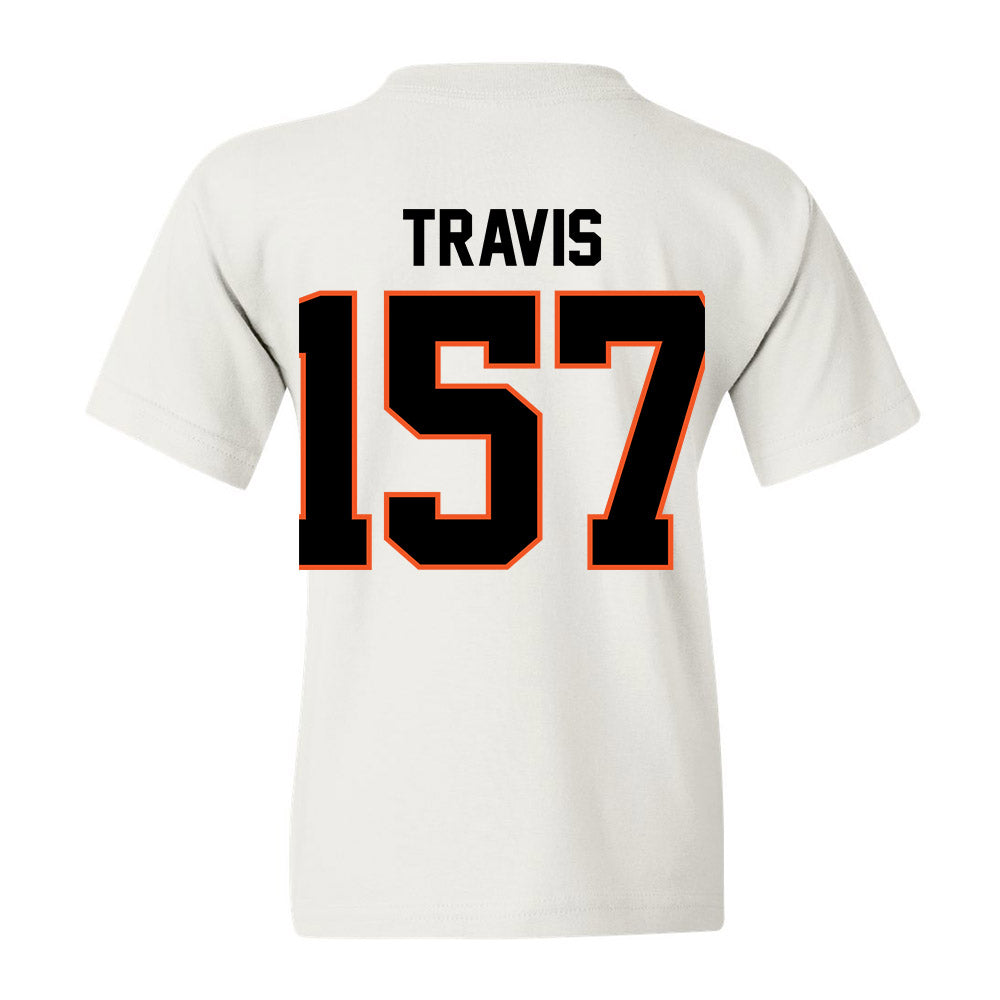 Oklahoma State - NCAA Wrestling : Teague Travis - Classic Shersey Youth T-Shirt