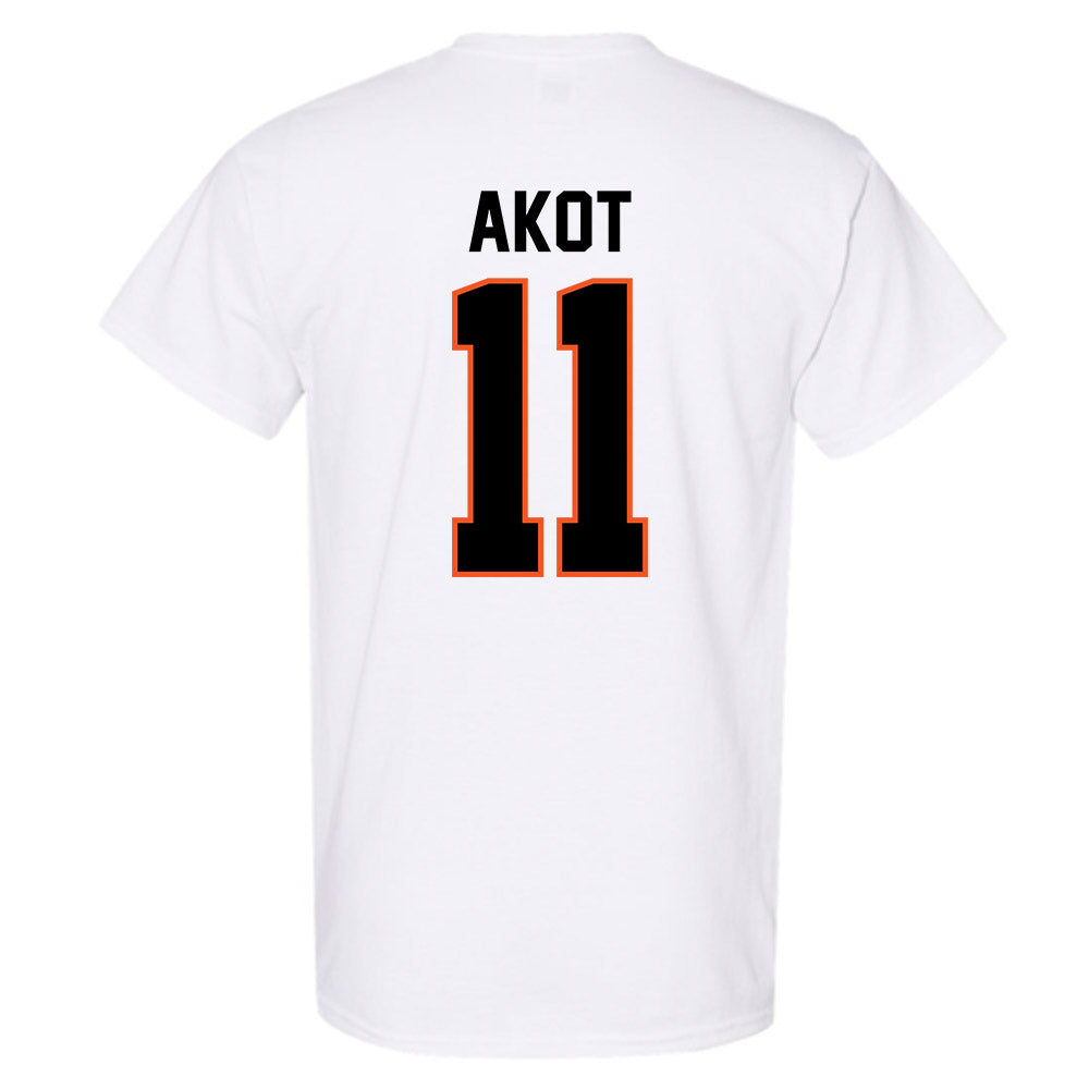 Oklahoma State - NCAA Women's Basketball : Achol Akot - Classic Shersey T-Shirt-1