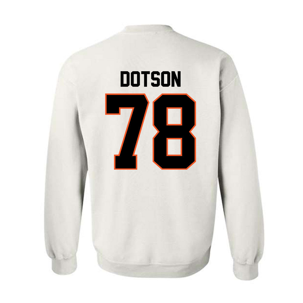 Oklahoma State - NCAA Football : Davis Dotson - Classic Shersey Crewneck Sweatshirt