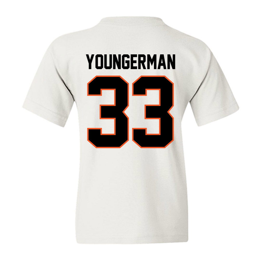 Oklahoma State - NCAA Baseball : Sean Youngerman - Classic Shersey Youth T-Shirt-3