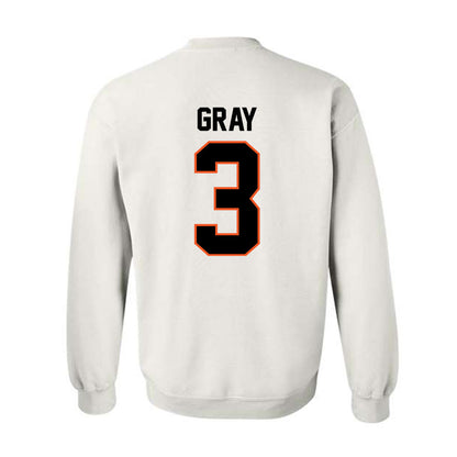 Oklahoma State - NCAA Women's Basketball : Micah Gray - Classic Shersey Crewneck Sweatshirt-1