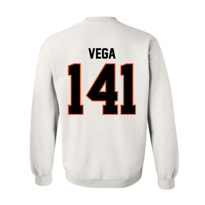 Oklahoma State - NCAA Wrestling : Sergio Vega - Classic Shersey Crewneck Sweatshirt-1
