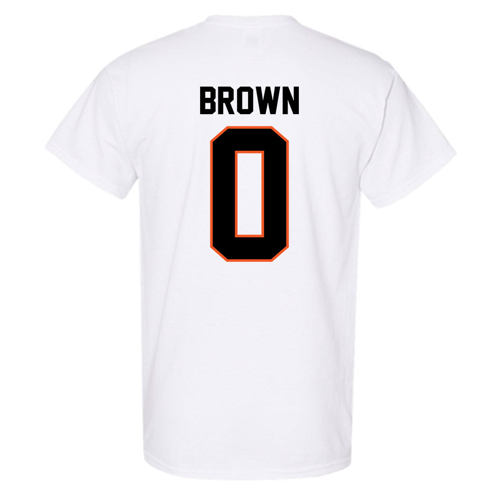 Oklahoma State - NCAA Men's Basketball : Naz Brown - Classic Shersey T-Shirt