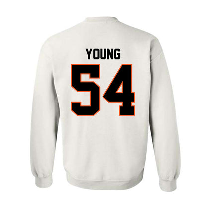 Oklahoma State - NCAA Football : Austin Young - Classic Shersey Crewneck Sweatshirt