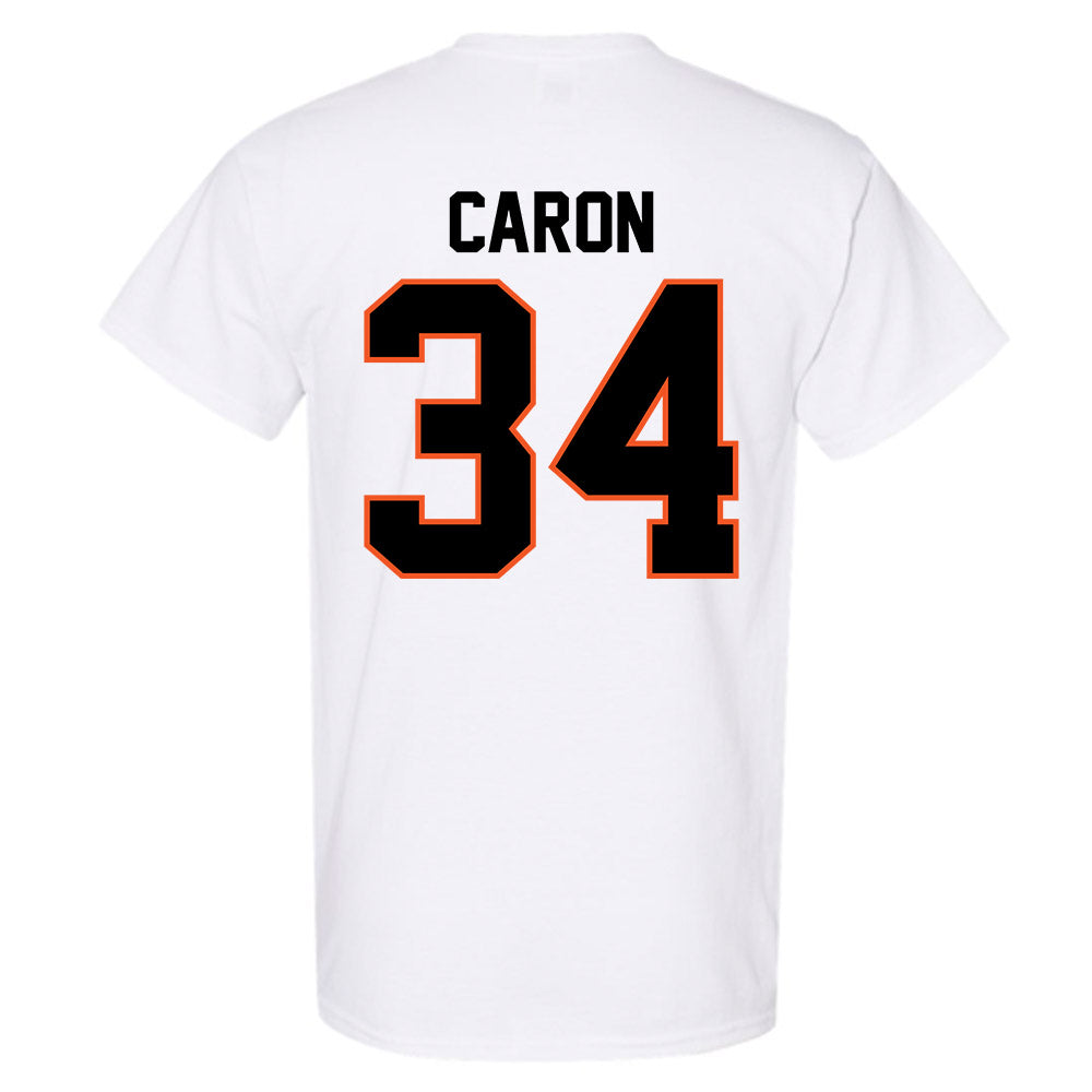 Oklahoma State - NCAA Men's Basketball : Tyler Caron - Classic Shersey T-Shirt