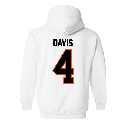 Oklahoma State - NCAA Men's Basketball : Davonte Davis - Classic Shersey Hooded Sweatshirt-1