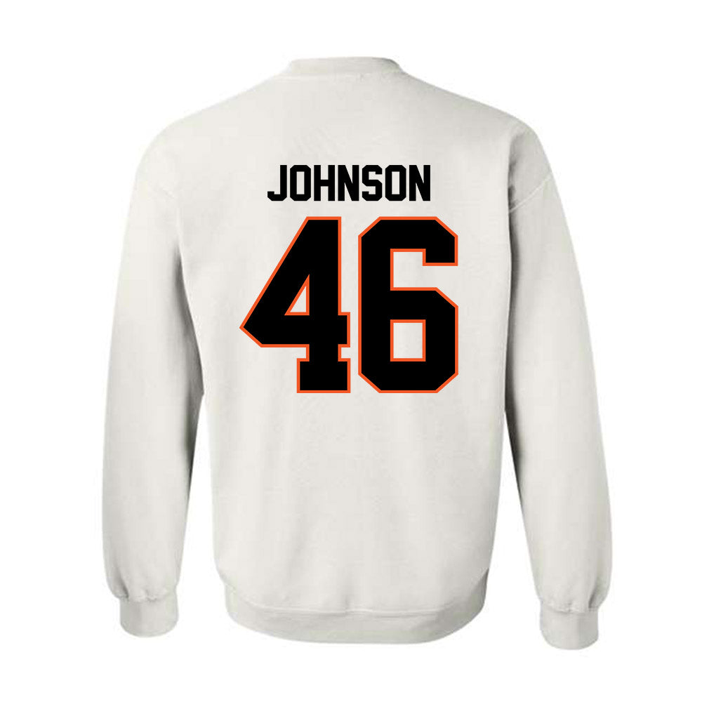 Oklahoma State - NCAA Football : Temerrick Johnson - Classic Shersey Crewneck Sweatshirt