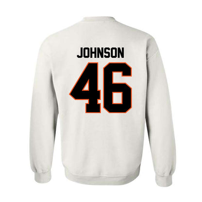 Oklahoma State - NCAA Football : Temerrick Johnson - Classic Shersey Crewneck Sweatshirt