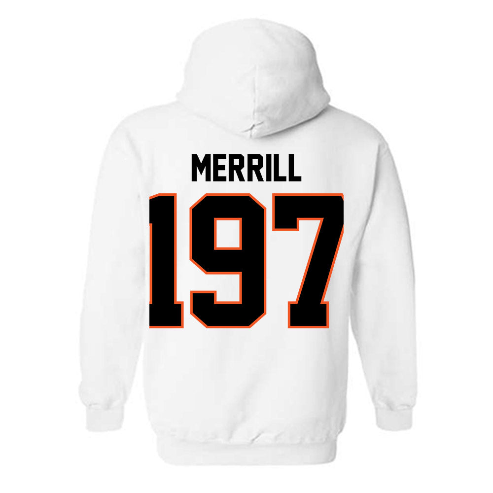 Oklahoma State - NCAA Wrestling : Cody Merrill - Classic Shersey Hooded Sweatshirt-1