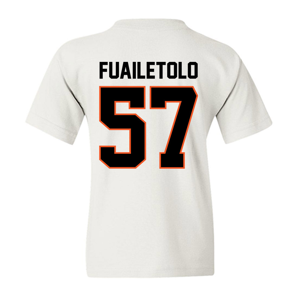 Oklahoma State - NCAA Football : Simona Fuailetolo - Classic Shersey Youth T-Shirt-1