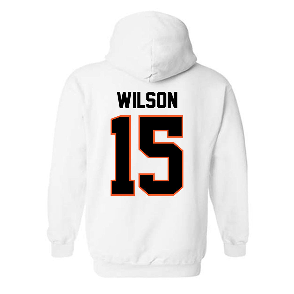 Oklahoma State - NCAA Women's Soccer : sophie Wilson - Classic Shersey Hooded Sweatshirt-1