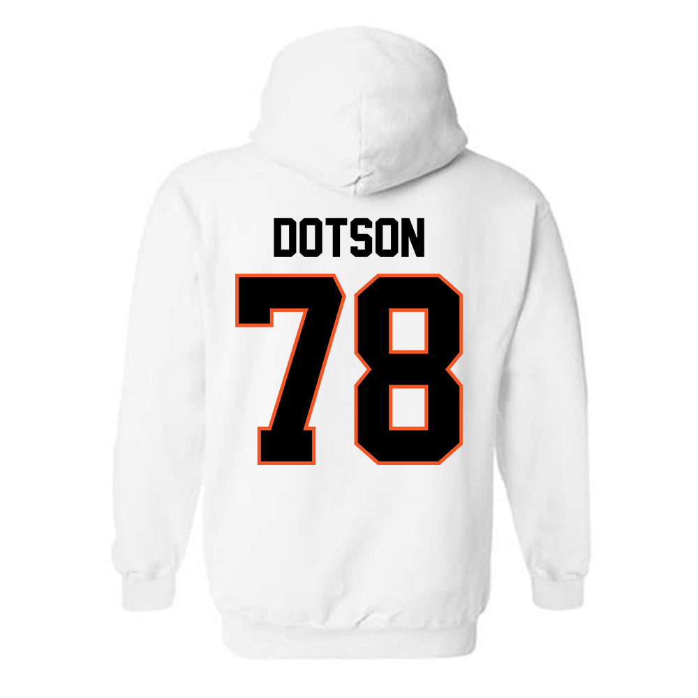 Oklahoma State - NCAA Football : Davis Dotson - Classic Shersey Hooded Sweatshirt