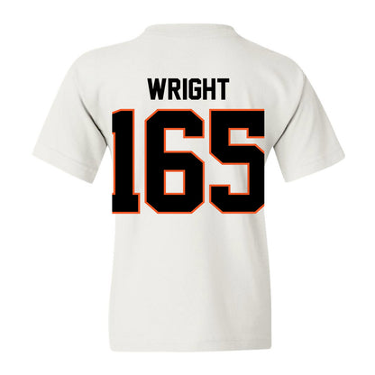 Oklahoma State - NCAA Wrestling : Jaxen Wright - Classic Shersey Youth T-Shirt