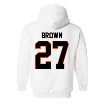 Oklahoma State - NCAA Baseball : Matthew Brown - Classic Shersey Hooded Sweatshirt-1