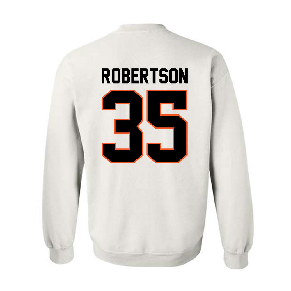 Oklahoma State - NCAA Football : Baxter Robertson - Classic Shersey Crewneck Sweatshirt