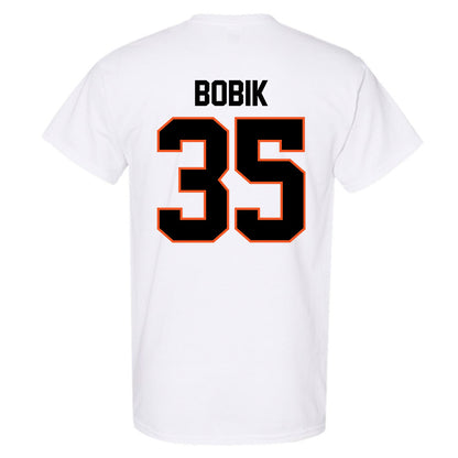 Oklahoma State - NCAA Men's Basketball : Jaxton Bobik - Classic Shersey T-Shirt-3