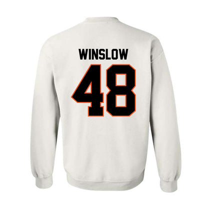 Oklahoma State - NCAA Baseball : Drew Winslow - Classic Shersey Crewneck Sweatshirt-1