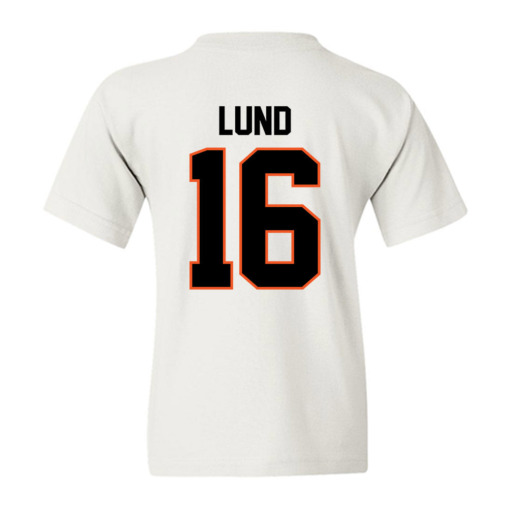 Oklahoma State - NCAA Baseball : Ethan Lund - Classic Shersey Youth T-Shirt-2